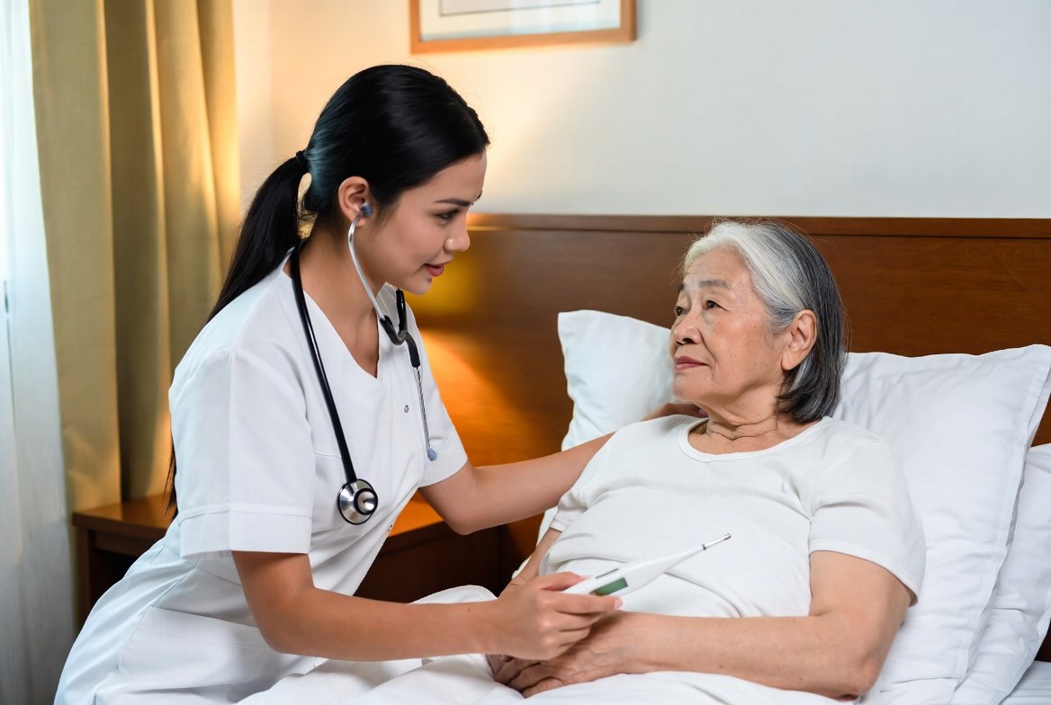 Michigan care team helping a family